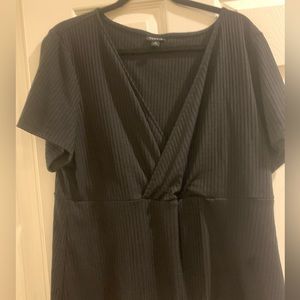 Torrid Black Top New without tags Size 3